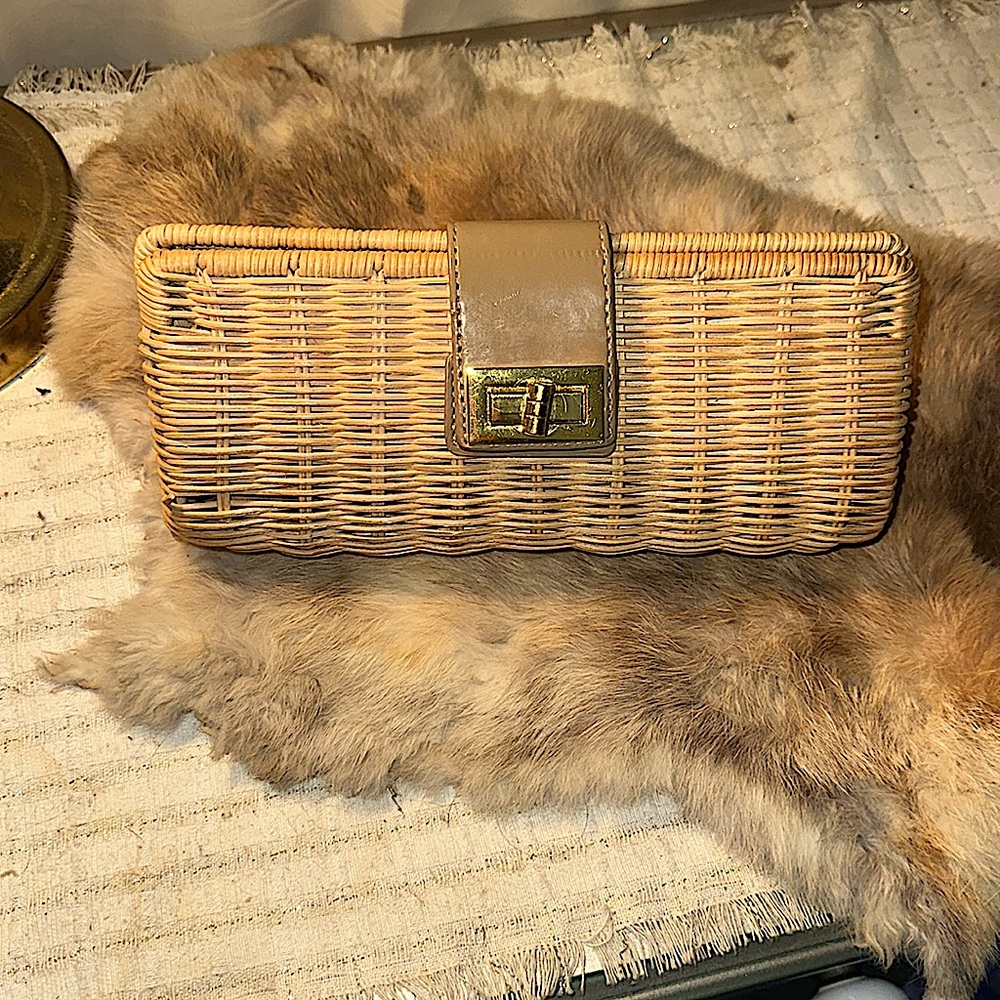 J.Crew Basket Clutch